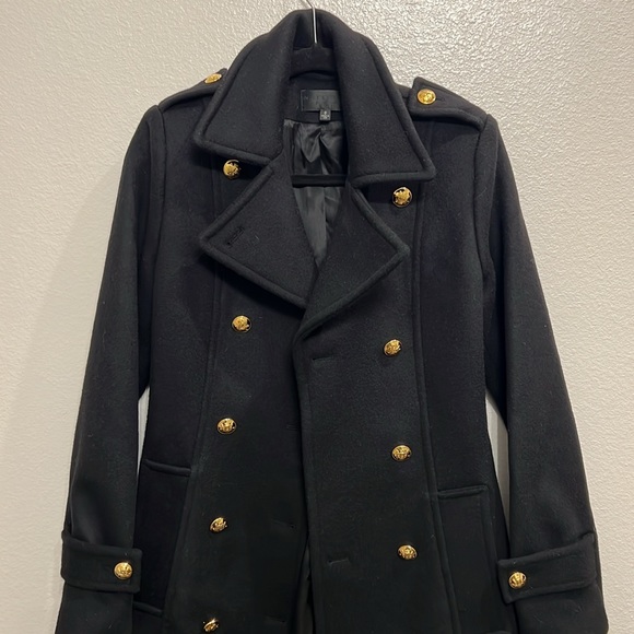 Nili Lotan Gaston Double Breasted Wool Felt Coat - Picture 6 of 13